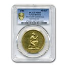 1786 Great Britain Gilt Anti-Slavery Medal MS-64 PCGS 1786 Great Britain Gilt Anti-Slavery Medal MS-64 PCGS